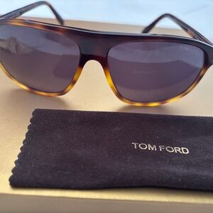 Tom Ford Hayes 59 Mm Pilot Sunglasses